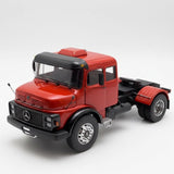 Mercedes-Benz L-1113 Cavalo Mecânico Vermelho Miniatura RC -  Escala 1/24